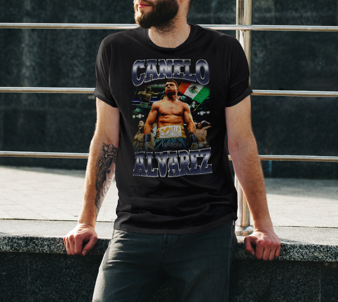 Canelo Alvarez Shirt Retro Chic In The Ring in 2023