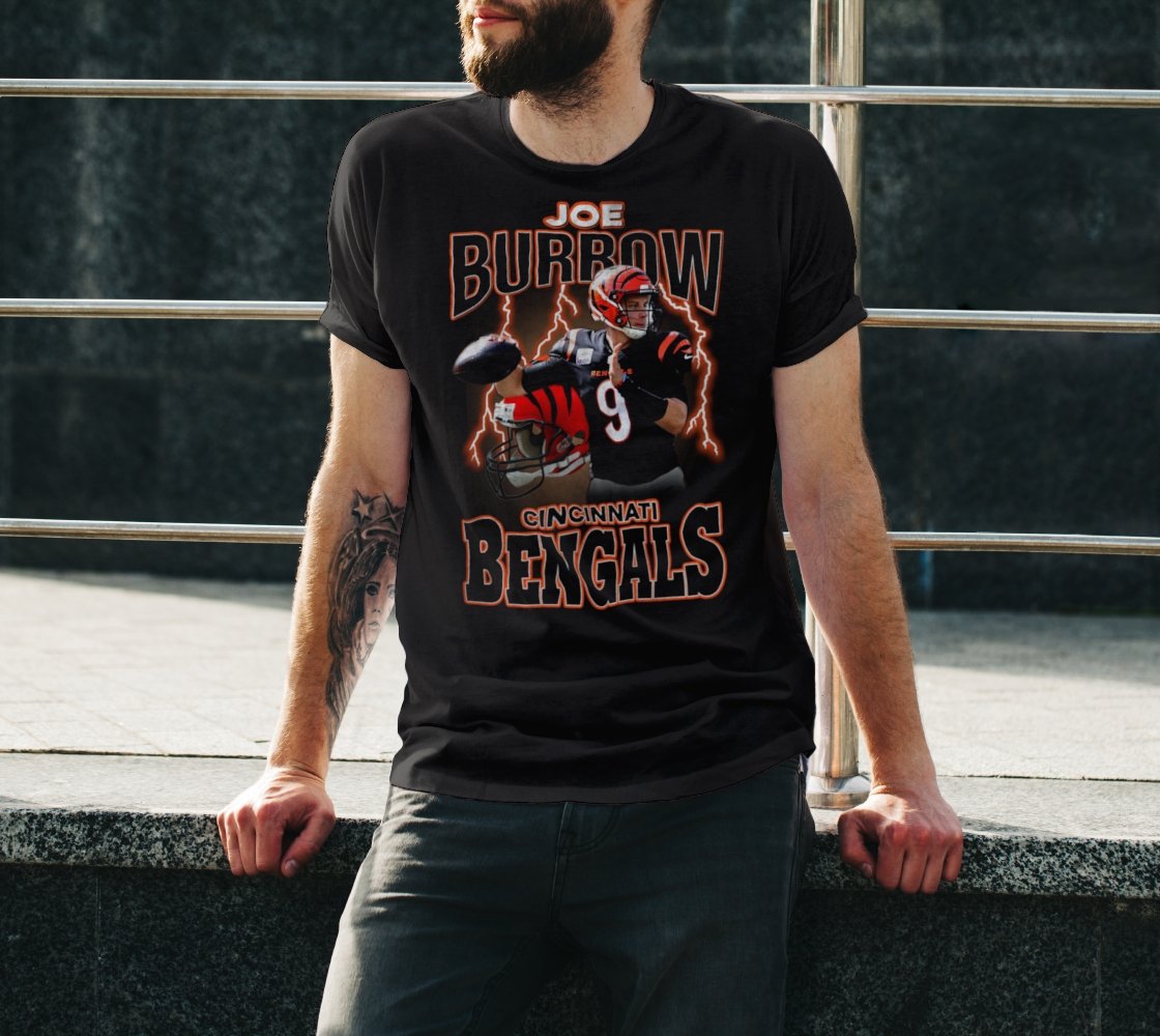 Joe Burrow - Cincinnati Football – GPS Vintage Design