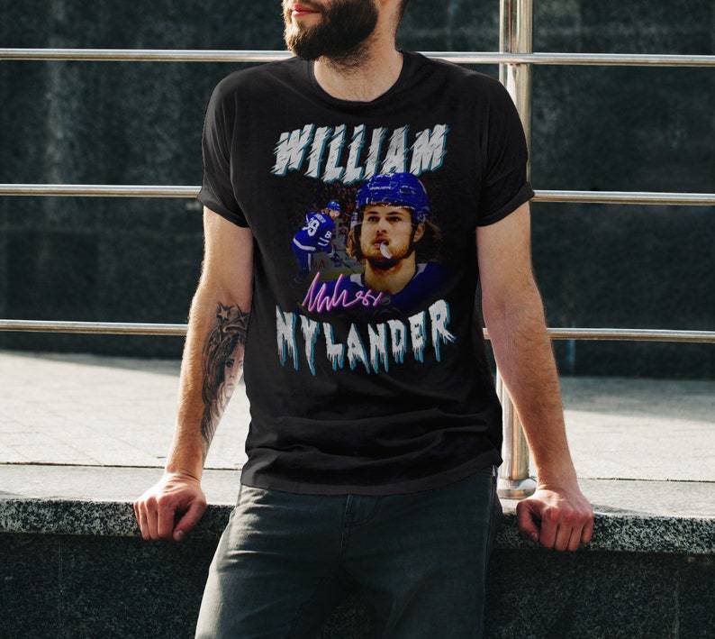 William Nylander - Black and White | Essential T-Shirt