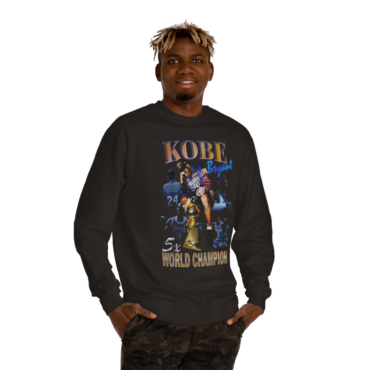 Kobe Bryant - Los Angeles Basketball Crewneck Sweater