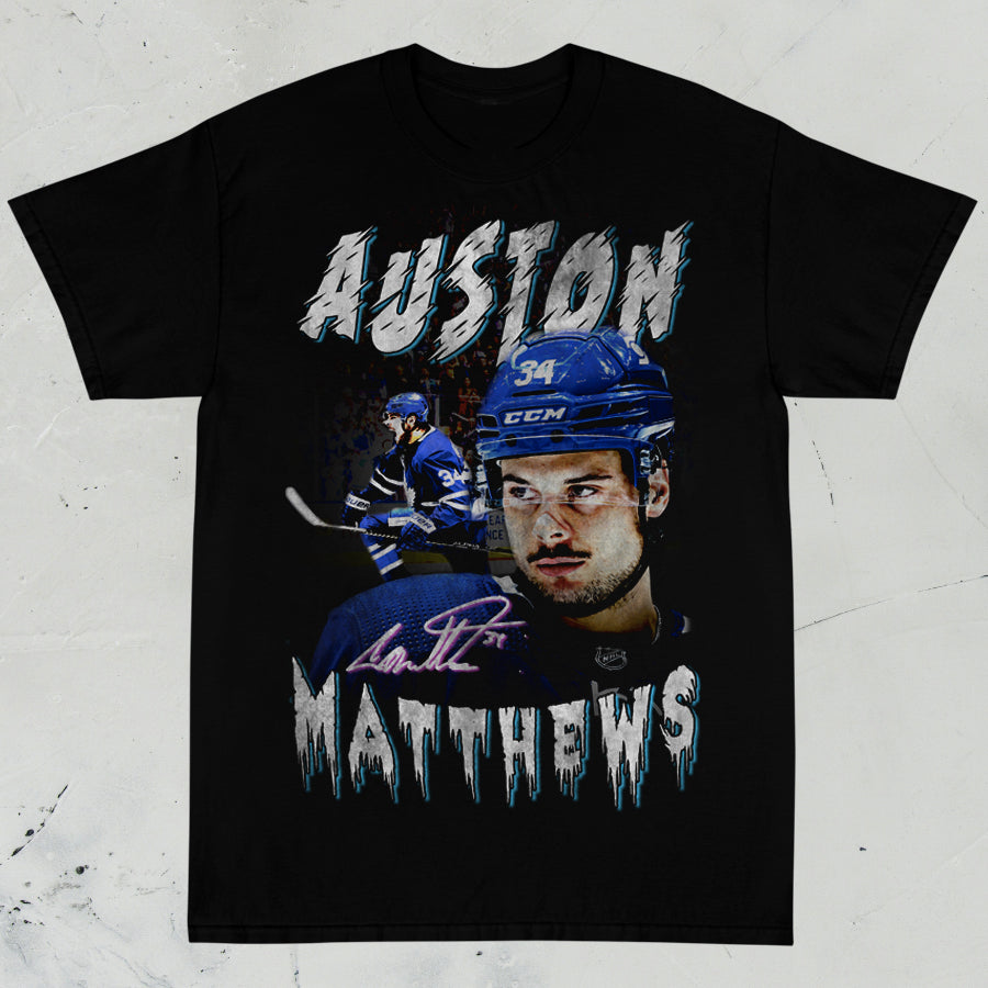 Sports Design Ice Hockey Auston Matthews Unisex T-Shirt – Teepital –  Everyday New Aesthetic Designs