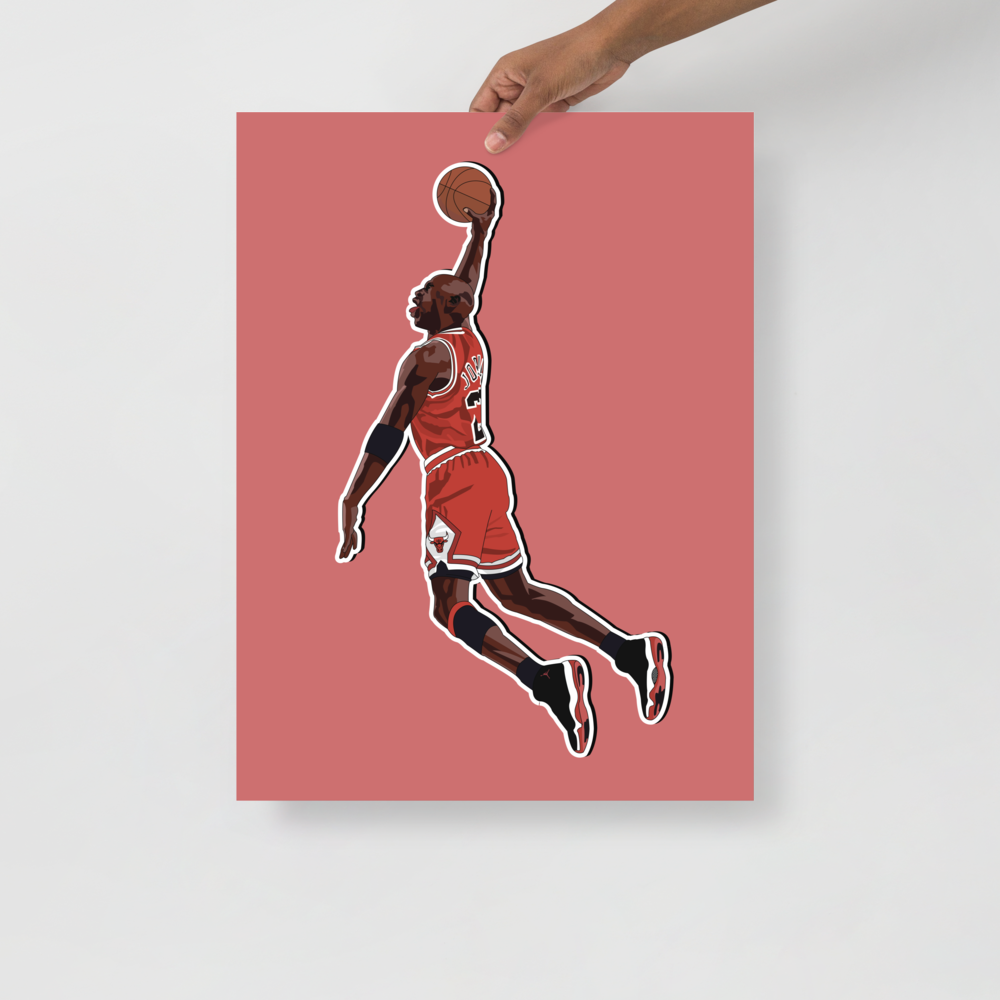 Michael Jordan 1996 Dunk - Chicago Basketball