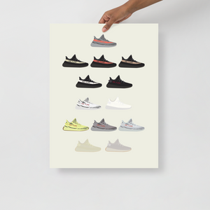 Yeezy Yeezy Yeezy - Sneaker Poster
