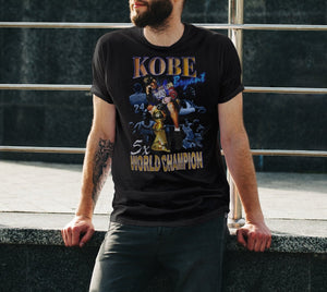 Kobe Bryant - Los Angeles BasketballGPS Vintage Design