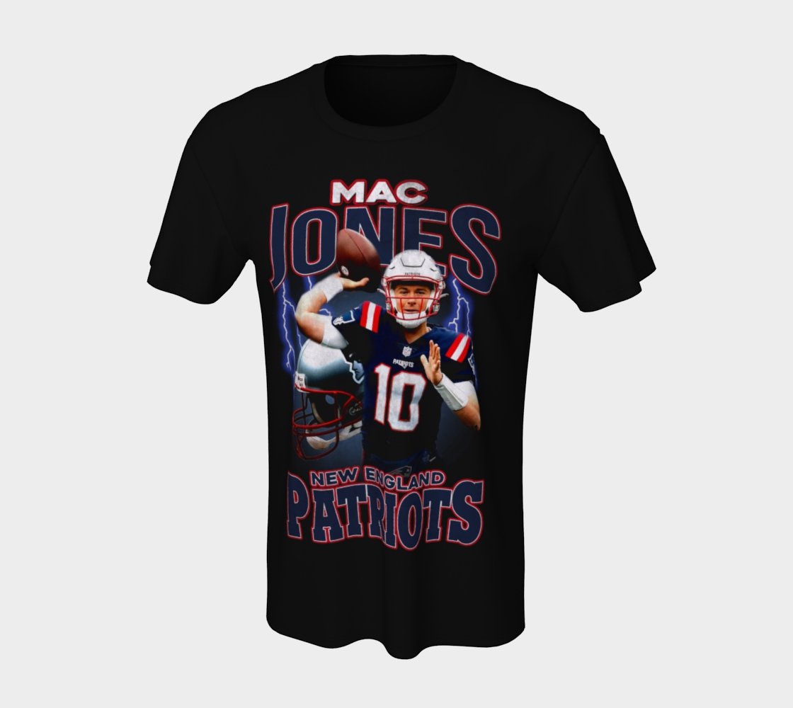 Mac Jones - New England Football - GPS Vintage Design