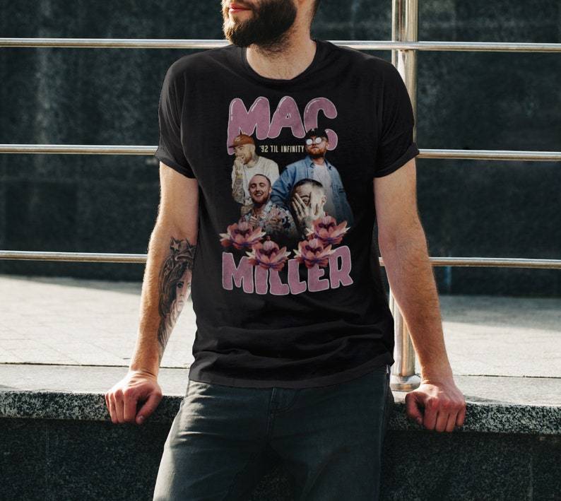 Mac Miller - 92 til Infinity - Charity ShirtGPS Vintage Design