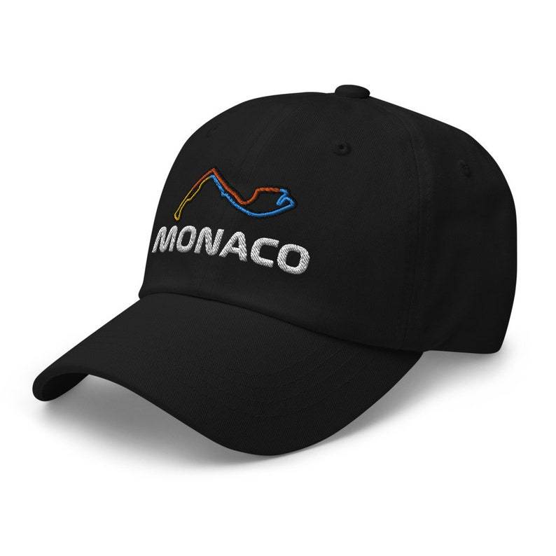 Monaco Grand Prix - Track Dad HatGPS Vintage Design