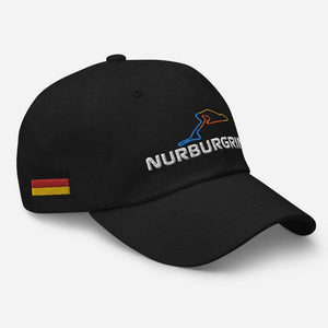 Nurburgring Grand Prix - Track Dad HatGPS Vintage Design