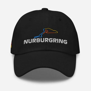 Nurburgring Grand Prix - Track Dad HatGPS Vintage Design