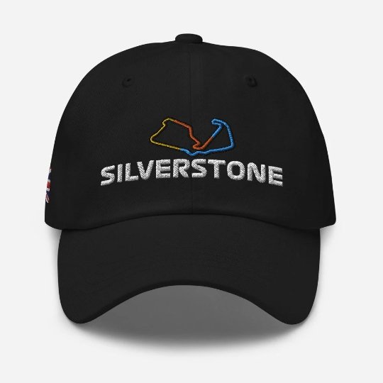 Silverstone Grand Prix - Track Dad HatGPS Vintage Design