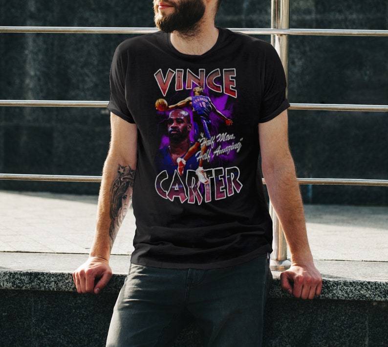 Vince Carter - Toronto BasketballGPS Vintage Design